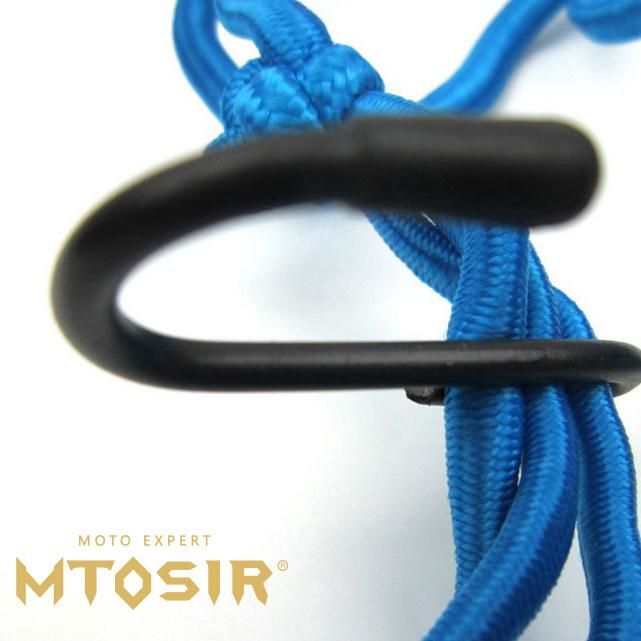 Mtosir High Quality Luggage Net Universal Motorcycle High- Strength Rubber Elastic Luggage Cargo Strap Net Motorcycle Accessories
