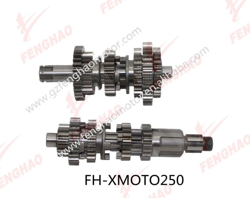 Motorcycle Part Engine Spare Parts Main Counter Shaft Honda Cg200/Cg200/Cg250/Hb250/Xmoto250