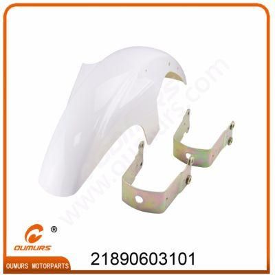 Motorcycle Part Motorcycle Front Fender Guardabarro Delantero -White for YAMAHA Ybr125-Oumurs