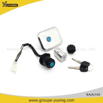 Motorcycle Motorbike Spare Parts Motorcycle Lock Set for Bajaj100