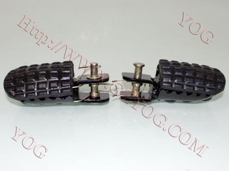 Yog Motorcycle Spare Parts Motorcycle Front Footrest for Hj125, En125, Dakar