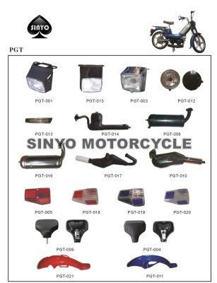 Hot Sell Pgt Various Kinds Motorcycle Spare Parts
