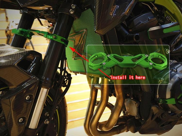 Modified CNC Aluminum Alloy Front Damping Balance Code Stabilizer for Motorcycle Kawasaki Kawasaki Z900