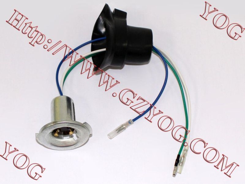 Yog Motorcycle Socket, Headlight/Bulb Holder/Bulb Sitting/Head Lamp Sitting for Different Models