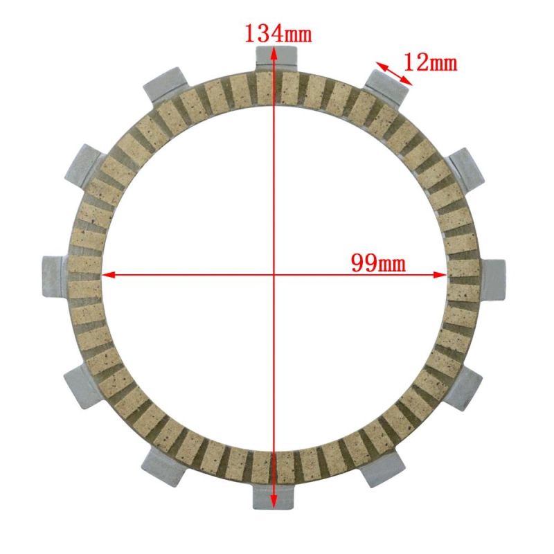 Motorcycle Clutch Disc Plate Fiber for Loncin Lx300 Voge 300