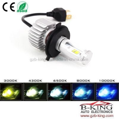 3600lm DIY Motorcycle Spare Parts LED Motorcycle Light Headlight &#160; with Five Optional Colors