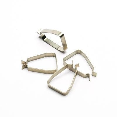 OEM Custom Flat U-Shape Flat Metal Stainless Steel304 Spring Clip