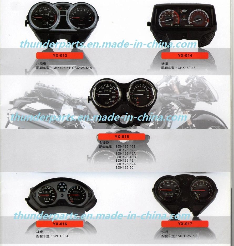 Motorcycle Speedometer Assy/Tableros/Velocimetro/Metro Completo CB110, Yumbo, Motomel, Zenella, Mondial