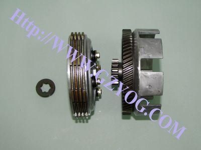 Yog Motorcycle Spare Parts Ybr 125 Center Clutch with Housing Complete