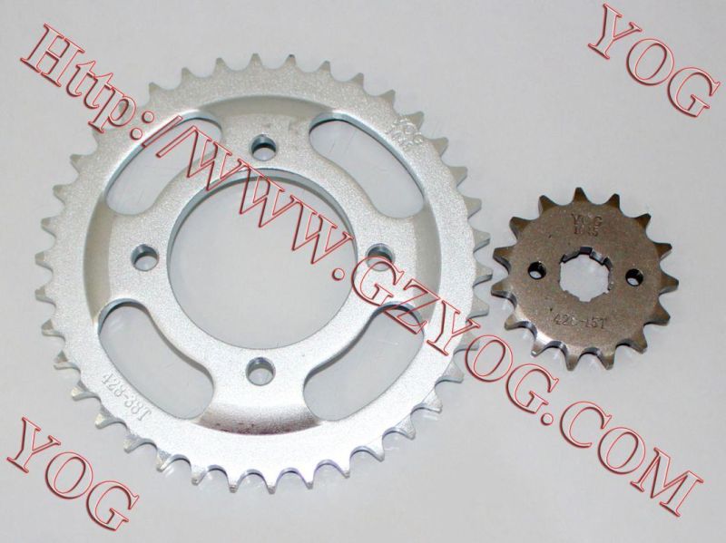 Motorcycle Sprocket Set Pinion Cgl125 Wy125 Cg125