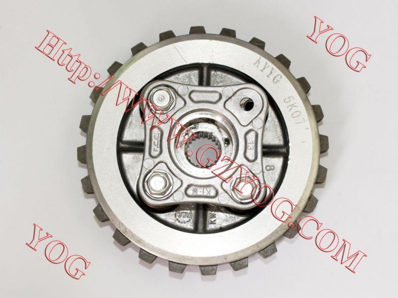 Yog Motorcycle Spare Parts Centre Clutch Complete for Bajaj Boxer Cg125 Cg150