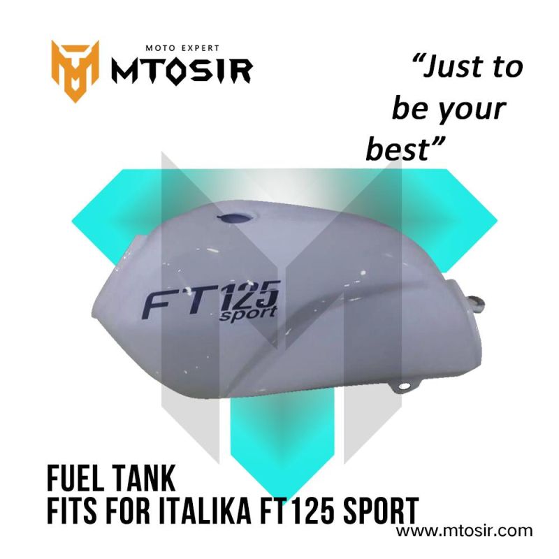Mtosir Fuel Tank for Italika FT150 Cr1 FT125 High Quality Gas Fuel Tank Oil Tank Container Motorcycle Spare Parts Chassis Frame Parts