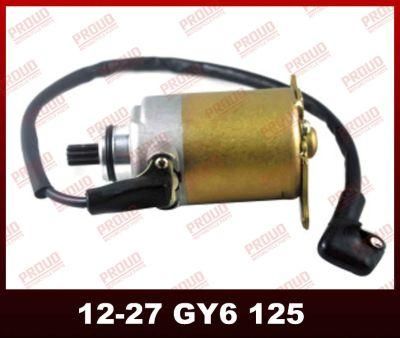 Gy6-125 Starting Motor Motorcycle Starting Motor Motorcycle Spare Parts