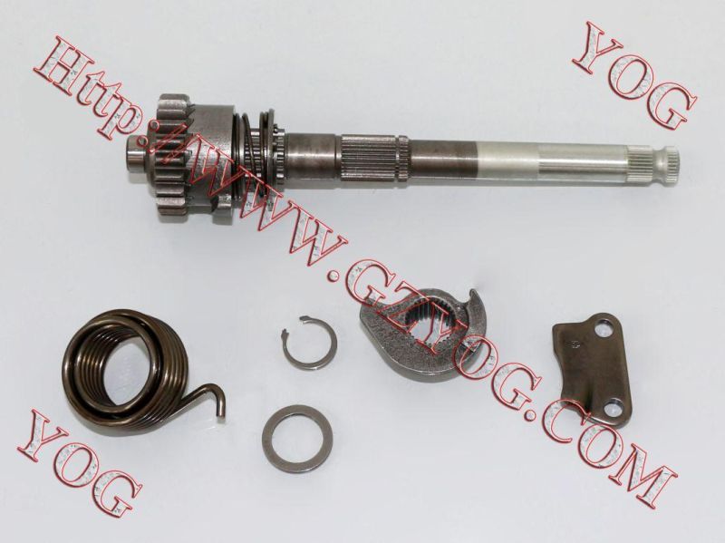 Yog Motorcycle Spare Parts Kick Shaft Complete for Bajaj Boxer CB125ace Gy6125