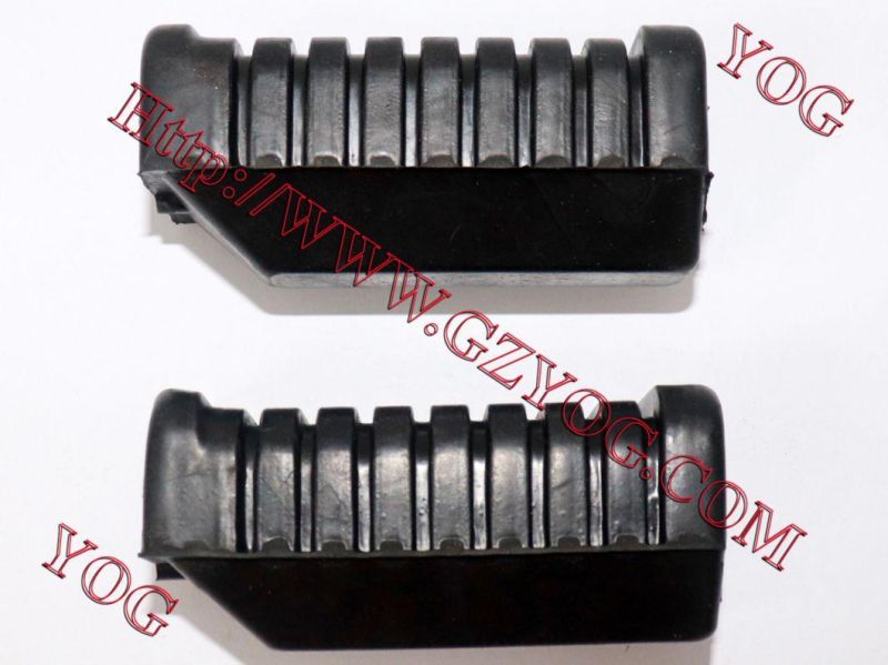 Motorcycle Spare Parts Front Footrest Rubber Dy100 Horse150 Ybr125