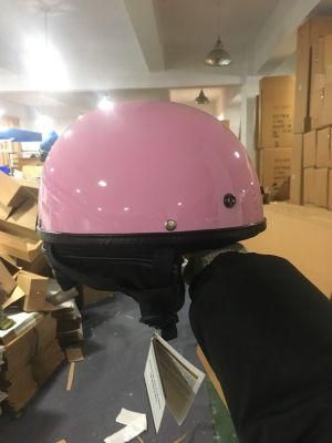 High Quality Hally Half Face Helmet for Woman Use. Nice Pink Color