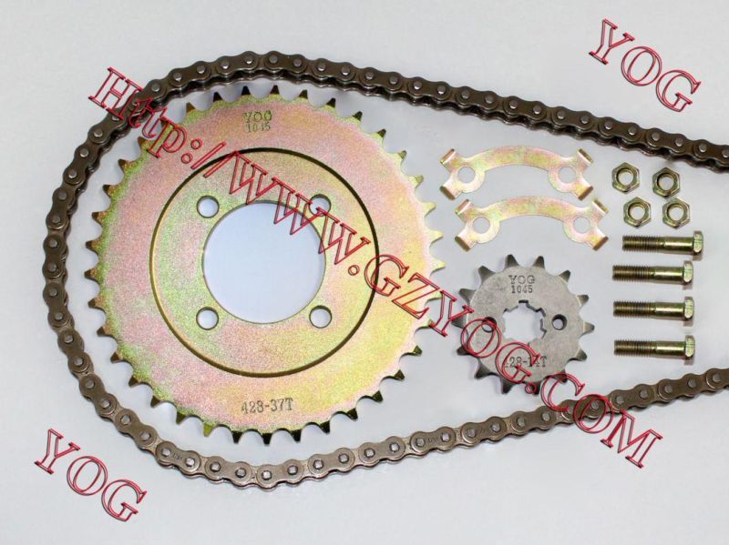 Motorcycle Parts Motorcycle Chain Sprockets Set Titan150 Brazilian Motorcycle for Honda