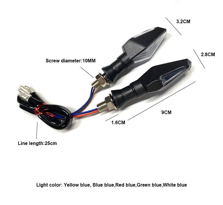 Motorcycle Turn Signal Turn Signal 12V Direction Light Modified Huanglong 600 Corner LED Turn Light Direction Light