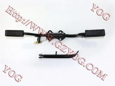Yog Motorcycle Spare Parts Front Footrest Complete for Bajaj Boxer, Tvs Star, Wy125