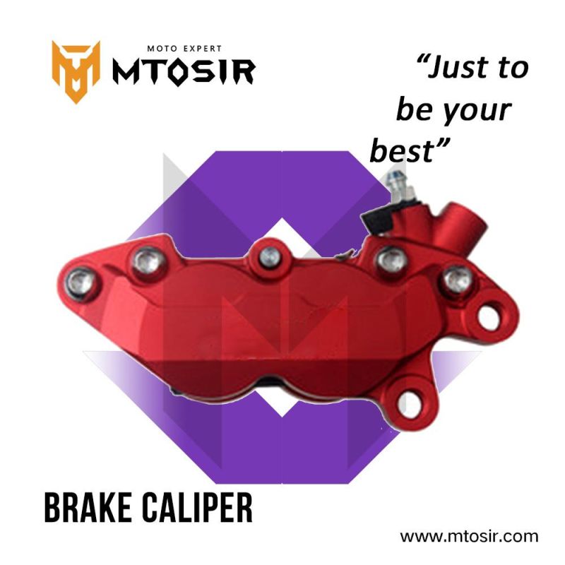 Mtosir High Quality Brake Caliper Fit for Ybr, Honda, Suzuki, Bajaj Different Colours Red Gold Silver Motorcycle Accessories