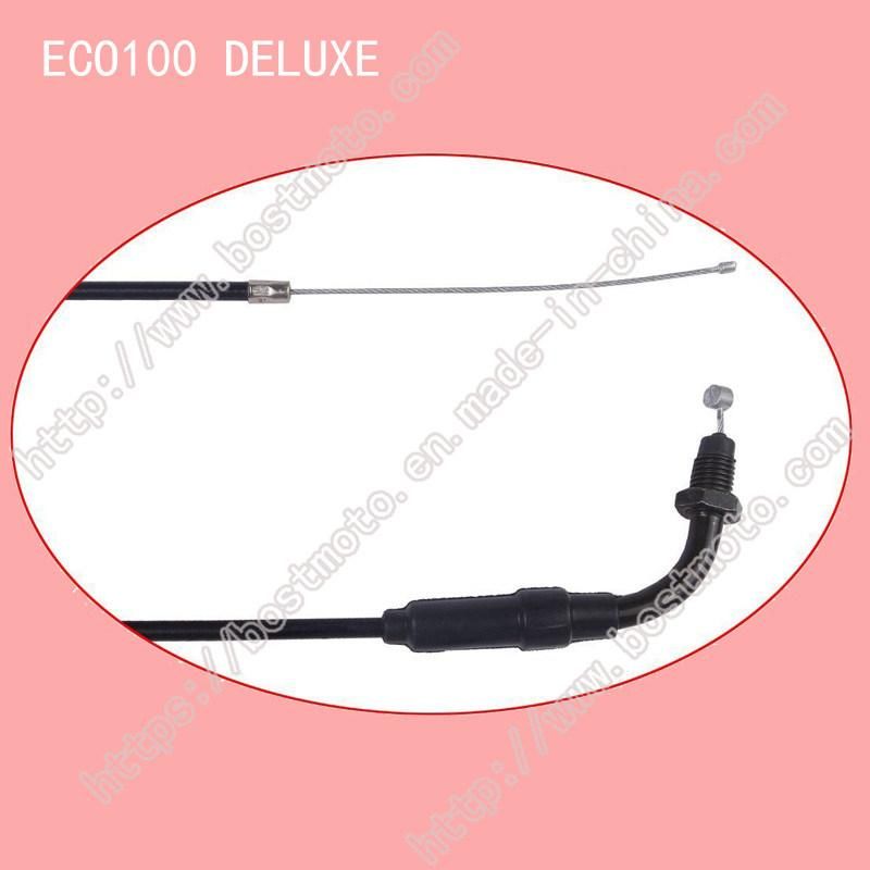 Motorcycle Electronics Part Throttle Cable for Honda Eco100 Deluxe Motorbikes