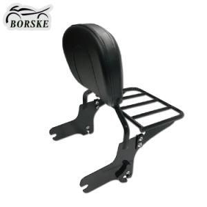 Sissy Bar Luggage Rack Passenger Backrest for Harley Touring Models 97-08
