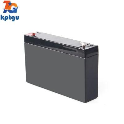 6V7ah AGM Battery Rechargeable Lead Acid Scooter Battery with Extreme Vibration Resistance