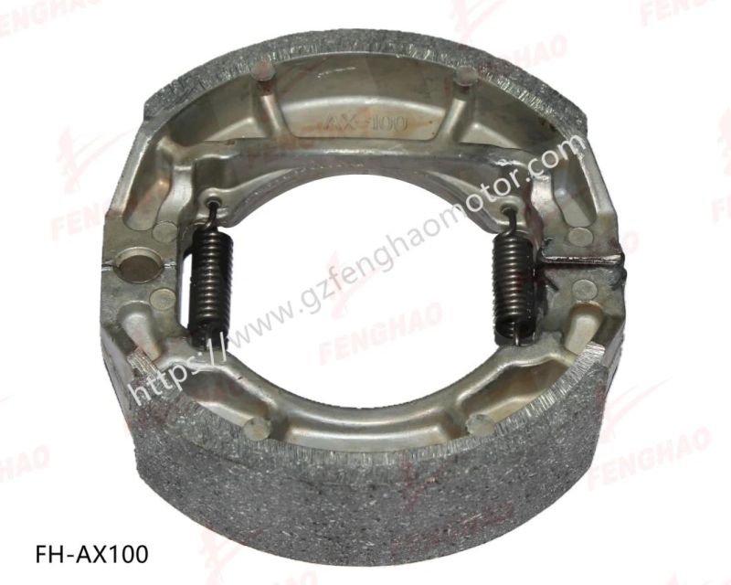 Hot Sale Motorcycle Parts Brake Shoe Suzuki An125/Ax100/Gn125