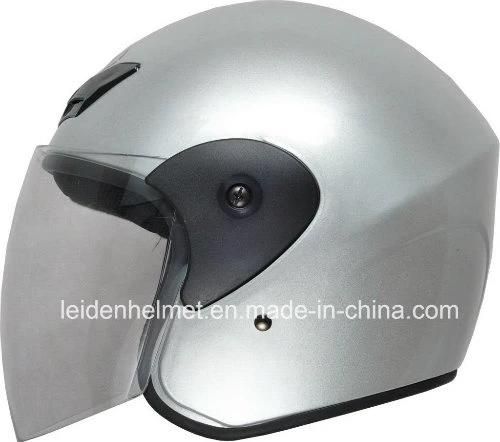 High Safety Motorcycle Helmet 3/4 Open Face Half Helmet with Full Face Shield Visor