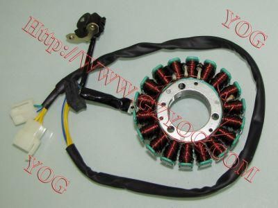 Yog Motorcycle Spare Parts Engine Coil Stator for Gn125, Ybr125, Cg125