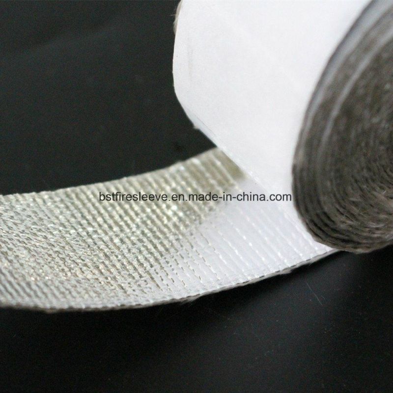 High Heat Glass Fiber with Aluminized Exhaust Wrap