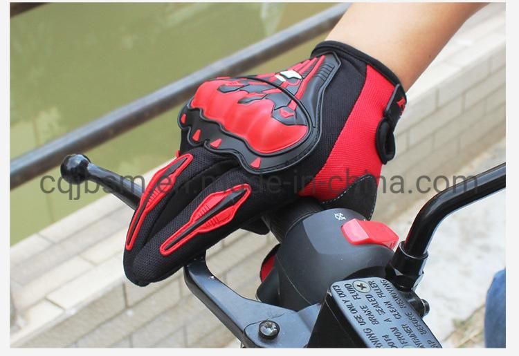 Cqjb Full Finger Motorcycle Spare Parts Gloves