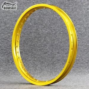 Borske Aluminum Alloy Rim Golden Dirt Bike off Road Motorcycle Wheel Rims Wm 1.85X21-36