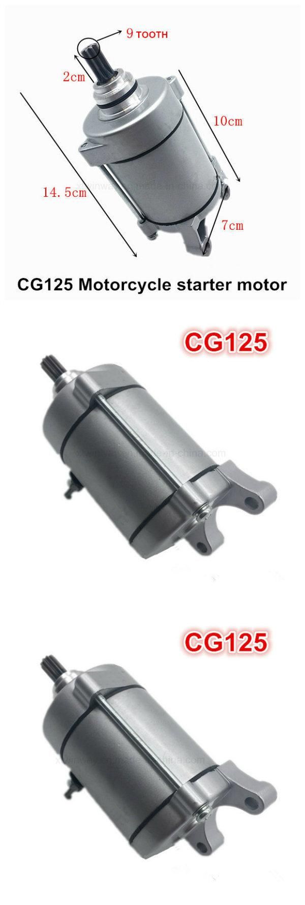 Ww-8140 12V Motorcycle Part Starter Motor for Cg125