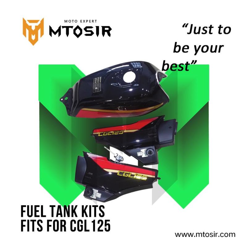 Mtosir Motorcycle Fuel Tank Kits Cm125 Red Side Cover Motorcycle Spare Parts Motorcycle Plastic Body Parts Fuel Tank