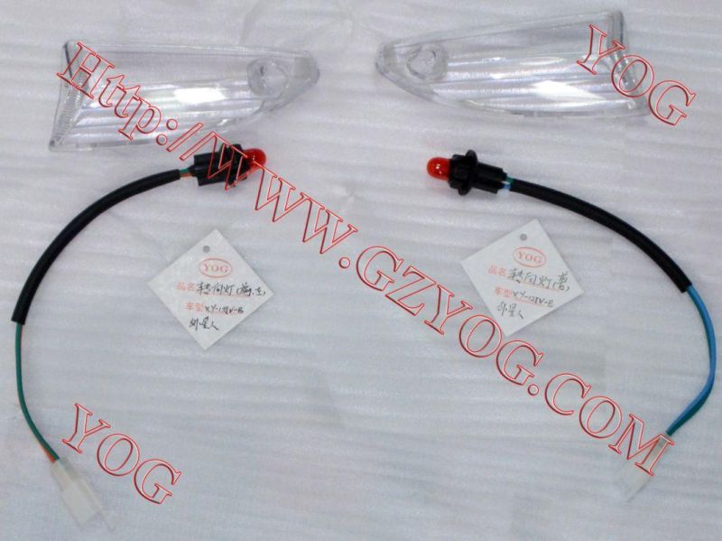 Yog Motorcycle Spare Parts Winker Lamp Indicator for Bajaj Xcd125 C90 Tvs Victor