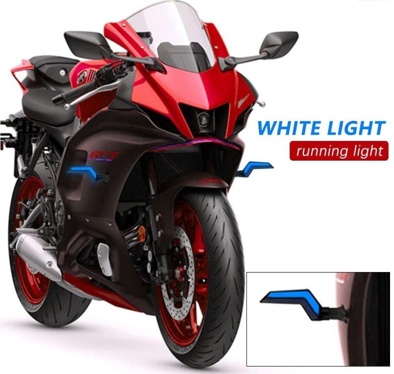 Amazon Hot Sell Universal Motorcycle LED Amber Blinker Winker Turn Signal Light