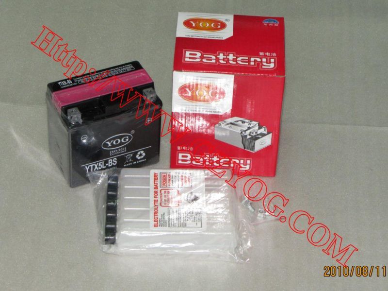 Motorcycle Spare Parts Wet Dry Gel Battery 6n4-2A
