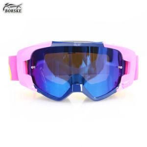 Motocross Safety Glasses Riding Eyewear Outdoor Padded Adjustable with Adjustable Strap