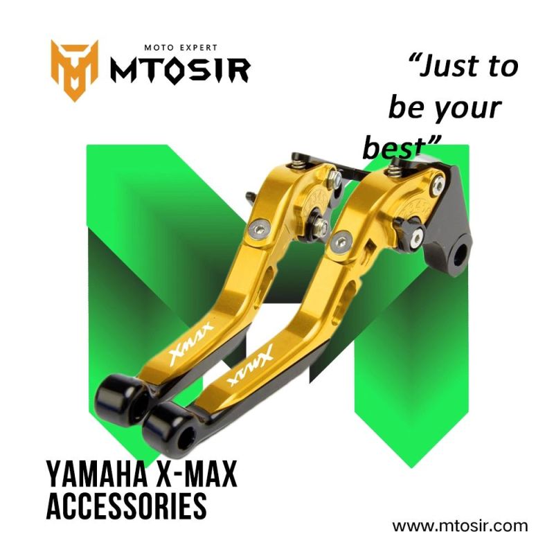 Mtosir Motorcycle CNC Handle Lever YAMAHA X-Max Spare Parts Multi-Colors Aluminium Alloy CNC Handle Lever