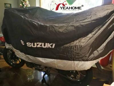 Motorcycle Cover Customized Logo Printed Patchwork Outdoor Protective Motorbike Cover