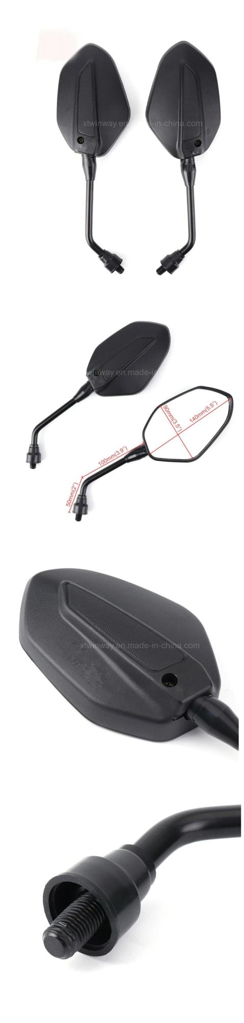 Ww-5009 OEM Cbr125r/Cbf125/Wh150-2/Akt125 Back Mirror Motorcycle Parts