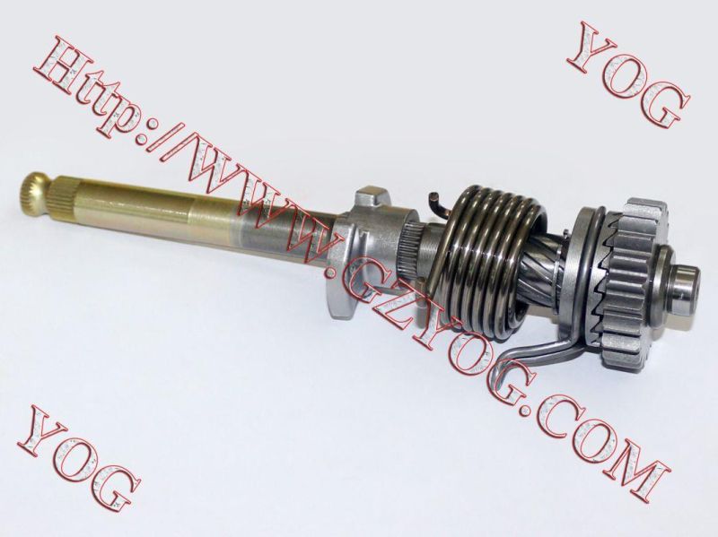 Yog Motorcycle Spare Parts Starting Shaft Complete for Bajaj Boxer, CB125ace, Cg125