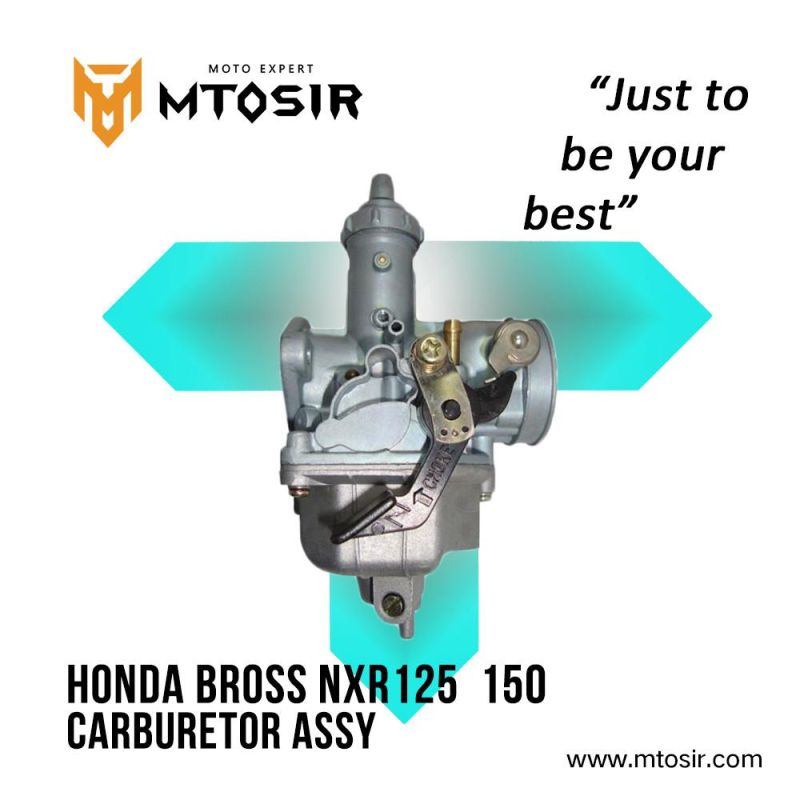 Mtosir Motorcycle Parts High Quality Carburetor Assy for Honda Bros Nxr125 150 Motorcycle Spare Parts Engine Parts