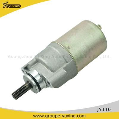 Motorcycle Spare Parts 100% Copper Starter Motor for Jy110