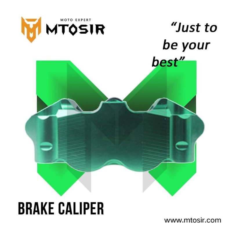 Mtosir High Quality Brake Caliper Fit for Ybr125, Honda Cg125, Suzuki Gn125, Bajaj Pulsar135 Different Red Gold Silver Motorcycle Accessories