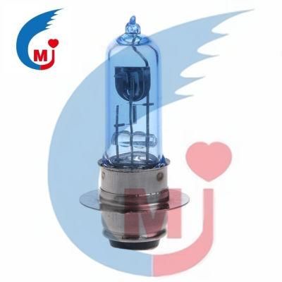 Motorcycle Headlight Bulb H6 P15D-25-1 DC 12V 35W Blue