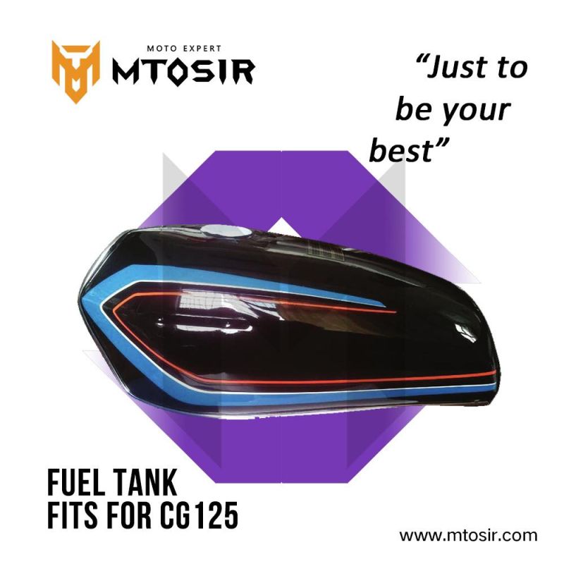 Mtosir High Quality Fuel Tank for Honda Cg Cg125 Cg150 Cg200 Gas Fuel Tank Oil Tank Container Chassis Frame Parts Motorcycle Spare Parts