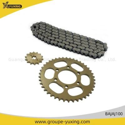 High Performance Bajaj Motorcycle Engine Parts 45#Steel Chain Sprocket Kit